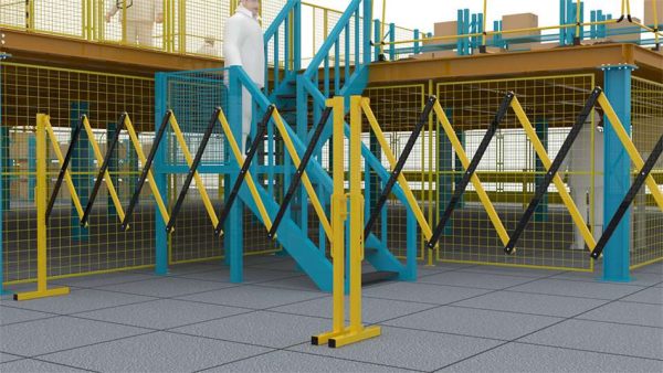 SGF - Steel Portable Barricade Gate for Quick Hazard Containment