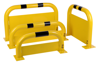 Product Detail Page | Column Protection Guard | Transparent safety fence column protection guard, high elasticity impact resistant, galvanized rustproof, CE certified, protects fence posts from collision