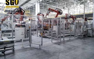 Product Display | Aluminum Alloy Machine Isolation Fence | Lightweight high strength aluminum alloy machine isolation fence, anti-corrosion, CE certified, modular installation, suitable for automated workshop machine guard