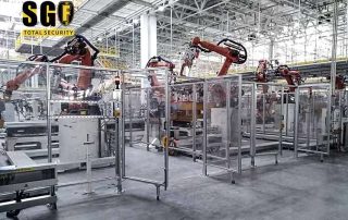 Product Display | Aluminum Alloy Machine Isolation Fence | Lightweight high strength aluminum alloy machine isolation fence, anti-corrosion, CE certified, modular installation, suitable for automated workshop machine guard