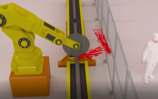 Industrial Protection | Splash Proof Safety Fence | Industrial splash proof safety fence, waterproof, chemical resistant, suitable for welding area and liquid processing workshop protection