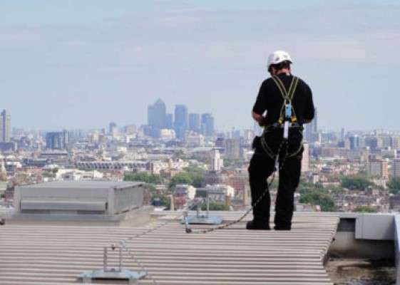 Roof Fall Protection11 Fall Protection | Rooftop Fall Protection System | Professional rooftop fall protection safety system, OSHA compliant, CE certified, suitable for building rooftop work safety protection