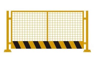Temporary Isolation | Temporary Isolation Protection Fencing | Portable temporary isolation safety fencing, high visibility, easy to install, suitable for construction site and event temporary protection