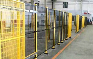 Workshop Management | Workshop Safety Isolation Fence | Workshop area safety isolation fence, galvanized rustproof, modular design, suitable for workshop area division and safety management