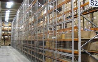 Warehouse Management | Warehouse Isolation Fence | Warehouse logistics area isolation safety fence, galvanized rustproof, modular design, suitable for warehouse area division and inventory management