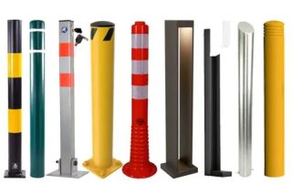 Traffic Control | Security Bollard | General purpose safety bollard, galvanized rustproof, impact resistant, suitable for various traffic control and safety protection applications