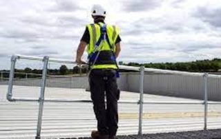Fall Protection | Edge Protection Fence | Construction site edge fall protection fence, galvanized rustproof, CE certified, easy to install, suitable for high place edge and rooftop fall protection