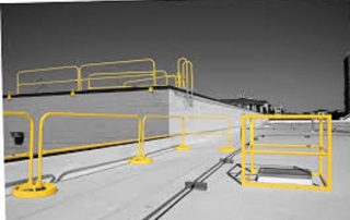 Industrial Protection | Modular Railing System | Modular safety railing system, CE certified, easy to assemble, customizable length, suitable for various industrial and commercial safety applications
