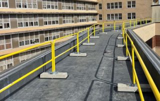 Fall Protection | Anti-Falling Safety Guardrail | Anti-falling rooftop safety guardrail, CE certified, high strength, suitable for building rooftop edge fall protection