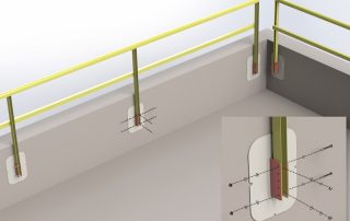 Service Showcase | Roof Guardrail Installation Service | Professional roof safety guardrail installation service, CE certified products, compliant with OSHA standards