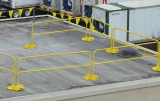 Temporary Isolation | Temporary Portable Safety Railing | Portable temporary safety railing, easy to move and install, suitable for construction site and event temporary safety protection