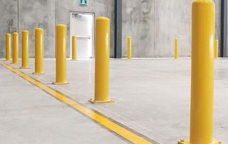Traffic Control | Bolt Down Security Bollard | Permanent bolt down security bollard, high strength, galvanized rustproof, suitable for permanent perimeter access control