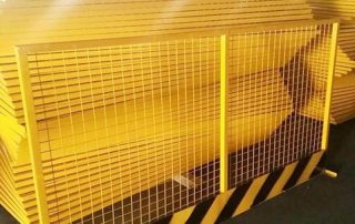 Temporary Isolation | Construction Fence | Portable construction site temporary fence, galvanized rustproof, easy to install, suitable for construction site perimeter isolation and safety management