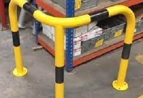 Impact Protection | Crash Protection Bar | Heavy duty crash protection bar, high strength, impact resistant, galvanized rustproof, suitable for warehouse and industrial site traffic protection