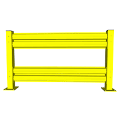Enhanced Safety with Double-High Guardrail | Workplace Protection