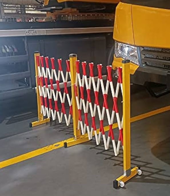 Crowd Control | Expandable Pedestrian Safety Barrier | Expandable pedestrian safety barrier, high visibility, lightweight, suitable for event crowd control and pedestrian guidance