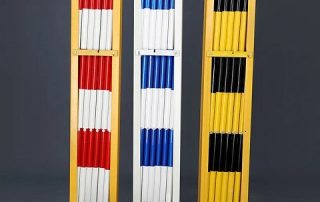 Temporary Isolation | Expandable Temporary Fence | Portable expandable temporary safety fence, flexible length, easy to move, suitable for temporary area isolation and crowd control