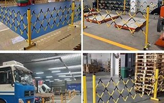 Traffic Control | Expandable Traffic Barrier | Expandable traffic safety barrier, flexible length, high visibility, suitable for road traffic control and temporary isolation