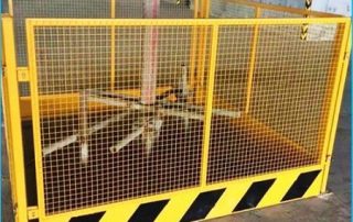 Construction Safety | Foundation Pit Guardrail | Galvanized foundation pit safety guardrail, CE certified, impact resistant, easy to assemble, suitable for construction site foundation pit fall protection