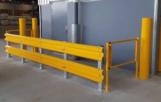 Impact Protection | Heavy Duty Protective Barrier | Heavy duty impact protective barrier, high strength, galvanized rustproof, CE certified, suitable for industrial facility and heavy traffic area protection