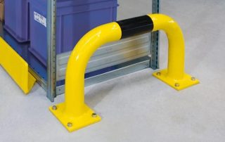 Traffic Control | Hoop Barrier | Portable hoop traffic barrier, high visibility, impact resistant, easy to move, suitable for road construction, event and traffic control applications