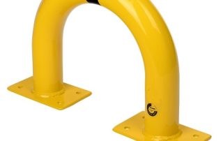 Impact Protection | Hoop Bollard | Hoop type safety bollard, galvanized rustproof, high visibility, impact resistant, suitable for traffic control and facility protection