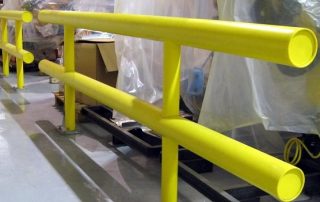 Industrial Protection | Shield Industrial Guardrail | Shield type industrial safety guardrail, high strength, impact resistant, CE certified, suitable for industrial site and equipment protection