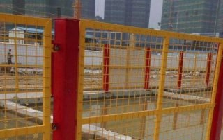 Temporary Isolation | Temporary Metal Fencing | Durable galvanized temporary metal fencing, CE certified, easy to install and dismantle, suitable for construction site and event perimeter isolation