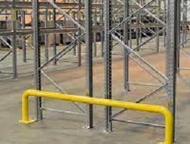 Traffic Protection | Tubular Barrier | Steel tubular safety barrier, galvanized rustproof, high visibility, impact resistant, suitable for warehouse traffic and pedestrian safety control