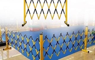 Warehouse Management | Warehouse Expandable Fence | Warehouse expandable isolation fence, easy to install, flexible adjustment, suitable for warehouse area division and inventory management