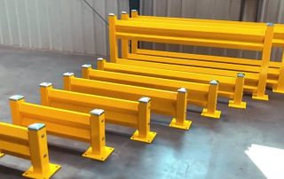 Warehouse Safety | Warehouse Guardrail System | Complete warehouse safety guardrail system, CE certified, modular design, customizable, suitable for warehouse traffic and facility protection