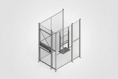 Wire-cages3 Product Detail Page | Wire Mesh Cage | Wire mesh safety cage product, high strength, CE certified, 10-year warranty, galvanized rustproof, for equipment protection