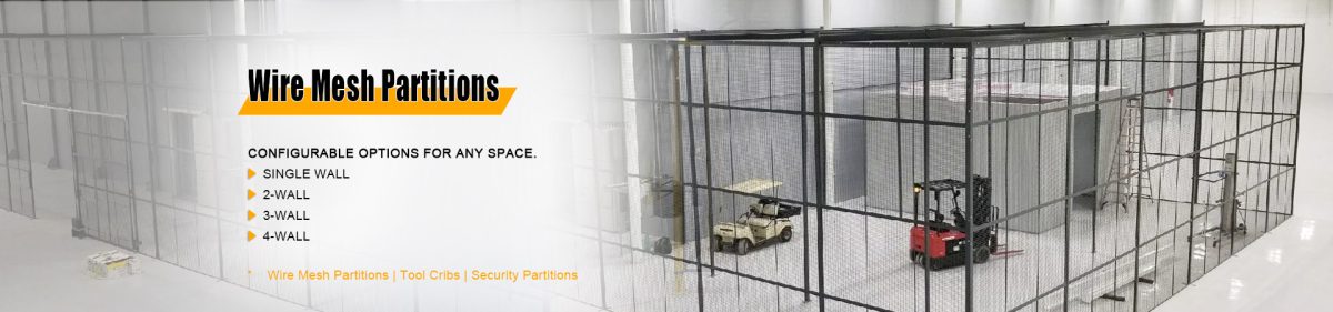 Wire Mesh Partitions|Tool Cribs|Security Partitions - SGF Total Security