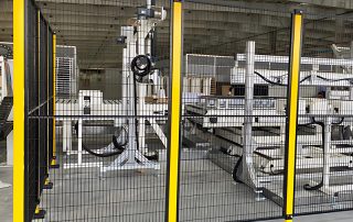 Product Detail Page | Machine Guard Fence | Machine guard safety fence product photo, galvanized rustproof, CE certified, modular installation, 10-year warranty, for industrial machine protection