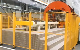 Product Detail Page | Machine Guard Fence | Machine guard safety fence product, modular design, easy installation, CE certified, 10-year warranty, galvanized rustproof, for factory equipment protection