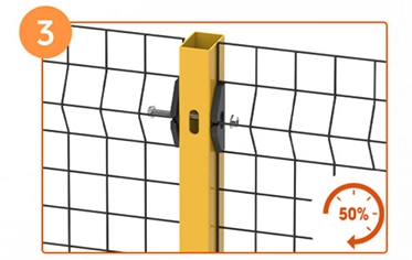 0516 (9) Industrial Protection | Industrial Safety Fencing | Galvanized rustproof industrial safety fencing, CE certified, modular installation, 10-year warranty, impact resistant, suitable for factory warehouse machine guard and perimeter protection