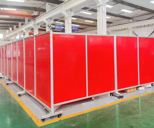 Custom Solution | Industrial Fence Design Rendering | Professional custom industrial safety fence design solution, CE certified, modular design, customizable size, suitable for various industrial application scenarios