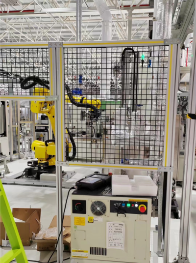 Custom Solution | Industrial Fence Design Rendering | Professional custom industrial safety fence design solution, CE certified, modular design, customizable size, suitable for various industrial application scenarios