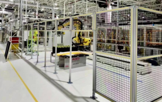Custom Solution | Industrial Fence Design Rendering | Professional custom industrial safety fence design solution, CE certified, modular design, customizable size, suitable for various industrial application scenarios