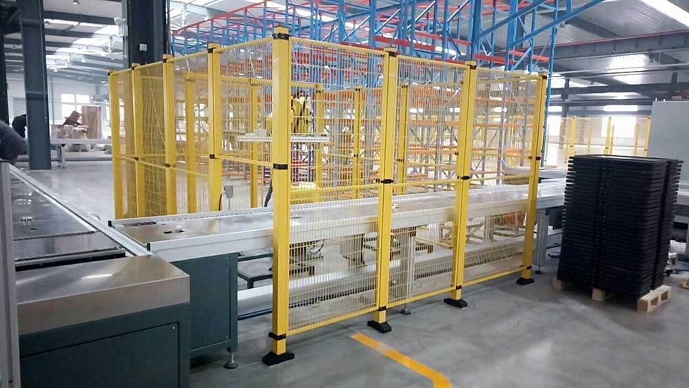 Industrial Protection | Industrial Safety Fencing | Galvanized rustproof industrial safety fencing, CE certified, modular installation, 10-year warranty, impact resistant, suitable for factory warehouse machine guard and perimeter protection