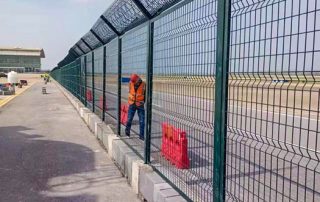 Industrial Protection | Industrial Safety Fencing | Galvanized rustproof industrial safety fencing, CE certified, modular installation, 10-year warranty, impact resistant, suitable for factory warehouse machine guard and perimeter protection