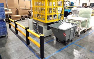 Impact Protection | Flexible Crash Barrier | Shock absorbing flexible crash barrier, CE certified, modular installation, 10-year warranty, impact resistant, suitable for warehouse traffic zone and industrial equipment protection