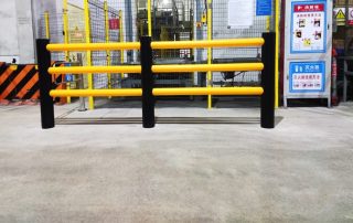 Impact Protection | Flexible Crash Barrier | Shock absorbing flexible crash barrier, CE certified, modular installation, 10-year warranty, impact resistant, suitable for warehouse traffic zone and industrial equipment protection