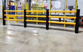 Impact Protection | Flexible Safety Barrier | Shock absorbing flexible safety barrier, CE certified, modular installation, 10-year warranty, impact resistant, suitable for warehouse traffic zone and industrial equipment protection