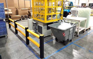 Impact Protection | Flexible Safety Barrier | Shock absorbing flexible safety barrier, CE certified, modular installation, 10-year warranty, impact resistant, suitable for warehouse traffic zone and industrial equipment protection