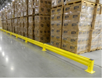 Traffic Protection | Heavy Duty Guardrail | High strength heavy duty guardrail, galvanized rustproof, CE certified, 10-year warranty, impact resistant, suitable for factory road, warehouse traffic and industrial site safety protection