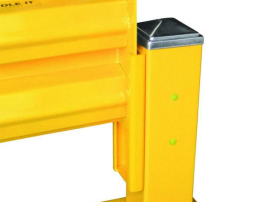 Traffic Protection | Heavy Duty Guardrail | High strength heavy duty guardrail, galvanized rustproof, CE certified, 10-year warranty, impact resistant, suitable for factory road, warehouse traffic and industrial site safety protection