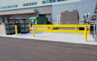 Traffic Protection | Heavy Duty Guardrail | High strength heavy duty guardrail, galvanized rustproof, CE certified, 10-year warranty, impact resistant, suitable for factory road, warehouse traffic and industrial site safety protection