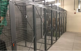 Storage Locker | Mesh Locker Panel | Galvanized steel mesh locker panel, ventilated design, anti-corrosion, modular assembly, suitable for industrial storage locker applications