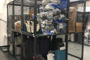 Storage Locker | Mesh Locker Panel | Galvanized steel mesh locker panel, ventilated design, anti-corrosion, modular assembly, suitable for industrial storage locker applications